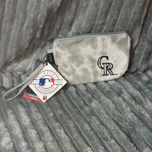 MLB COLORADO ROCKIES TIE DYE WRISTLET NWT